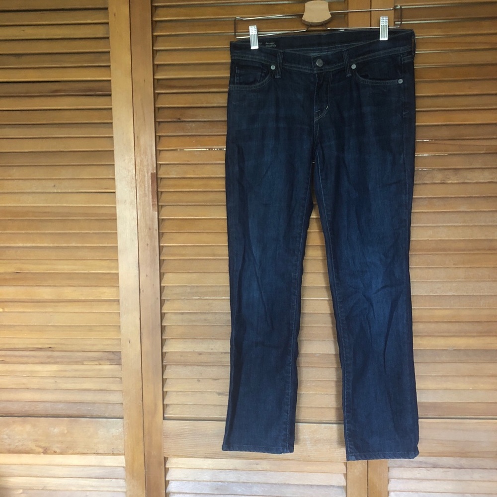 Citizens of Humanity Ava stretch low rise straight leg jeans